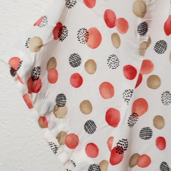 Talbots V Front Neck Short Sleeve Blouse Size Small Petite - Picture 5 of 7